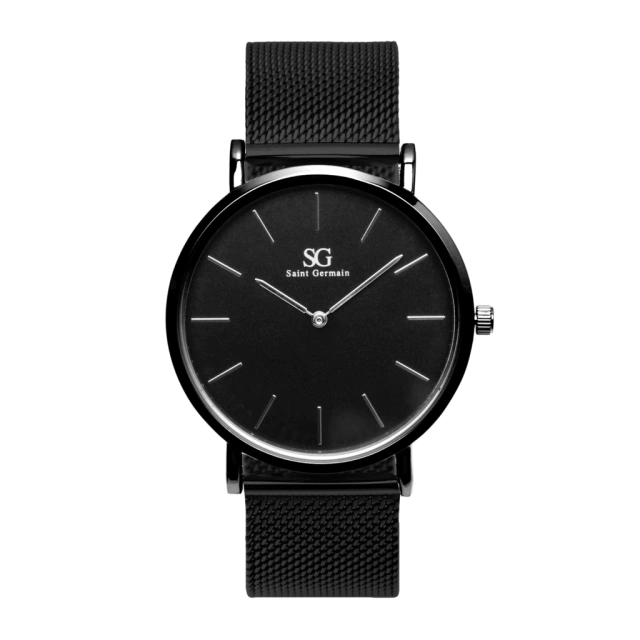 Houston Full Black 40mm Minimalist Watch