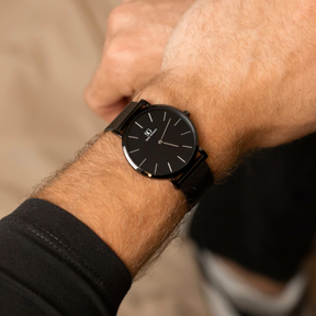 Houston Full Black 40mm Minimalist Watch