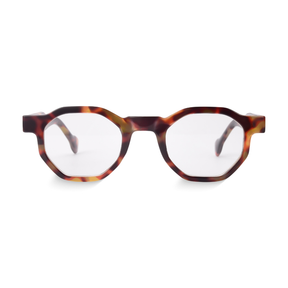 Giorno Tortoise Hexagonal Tori Prescription Glasses