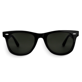 Hills Green Black Classic Square Sunglasses