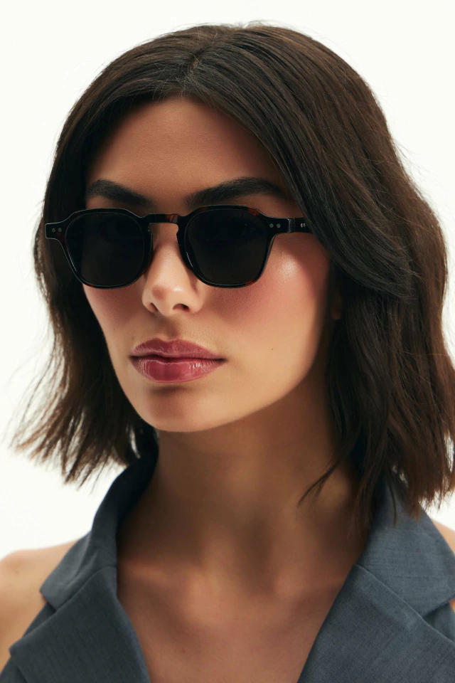 Viggo Tortoise Savana Square Sunglasses